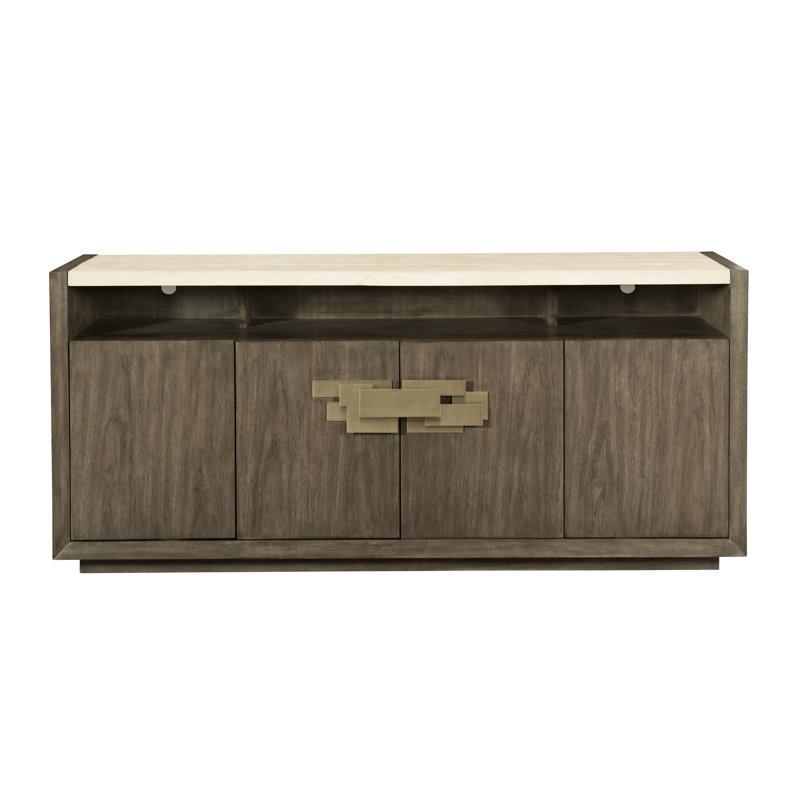 Bernhardt Profile Stone Top Sideboard Wayfair